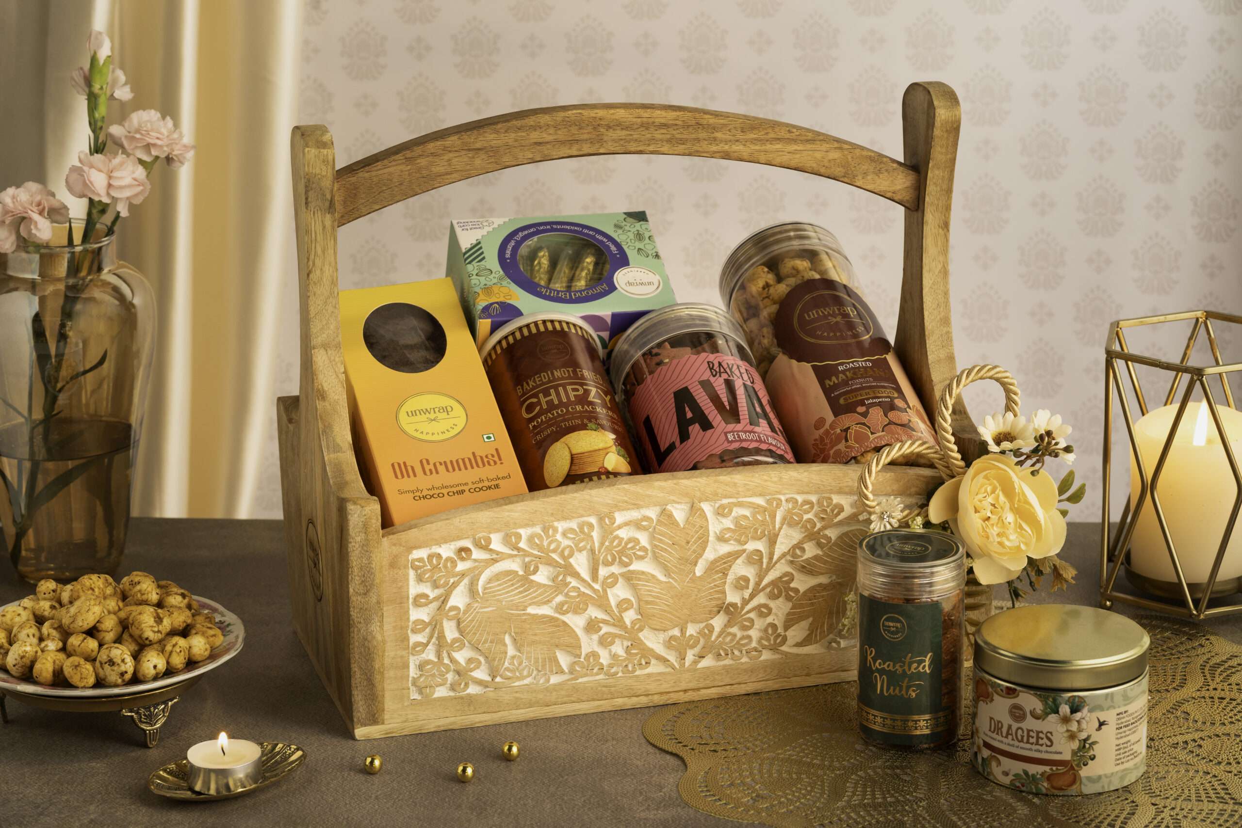 Wooden hamper